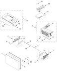 Diagram for Freezer Door Parts