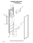 Diagram for 07 - Freezer Door Parts