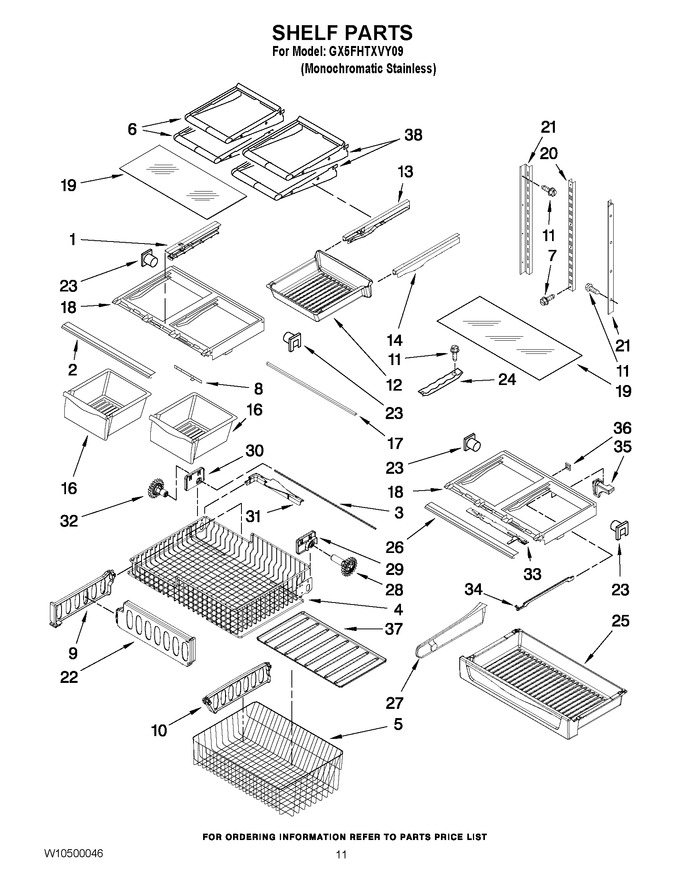 Diagram for GX5FHTXVY09