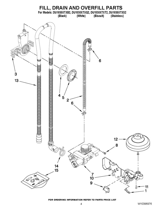 Diagram for DU1030XTXS2