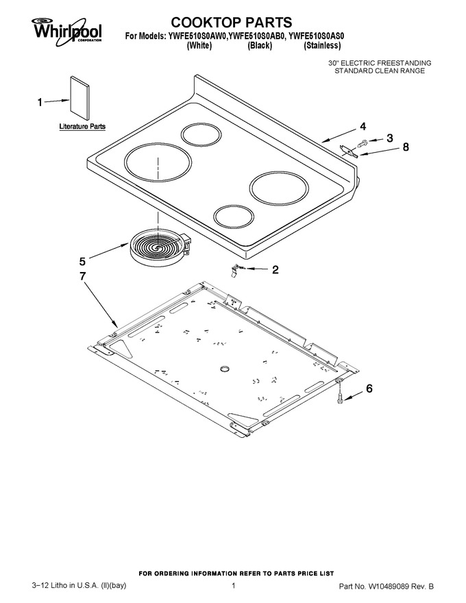 Diagram for YWFE510S0AW0