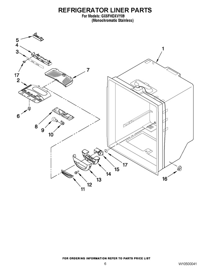 Diagram for GX5FHDXVY09