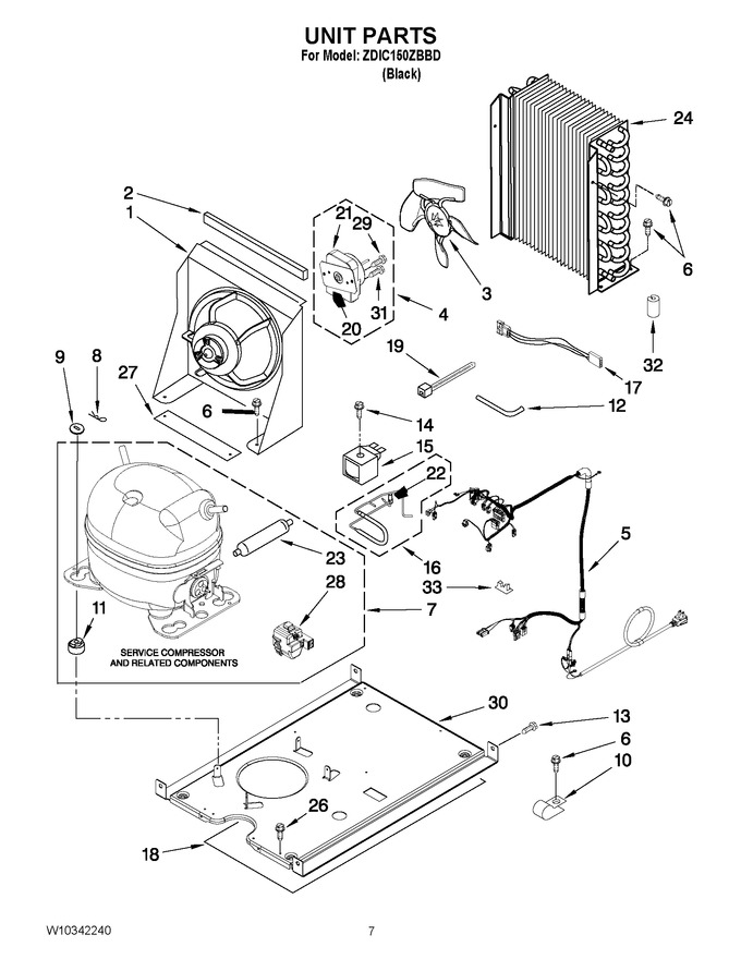 Diagram for ZDIC150ZBBD