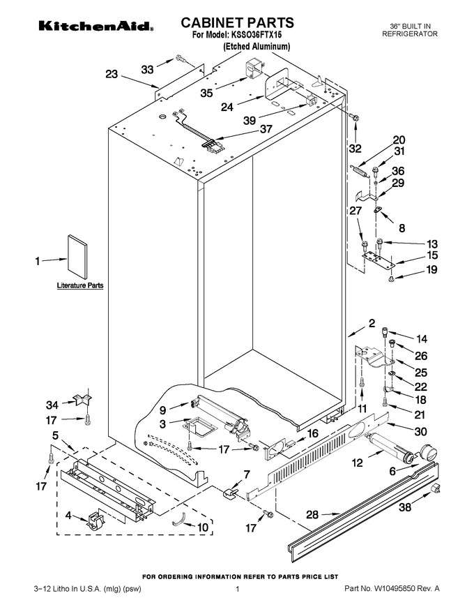Diagram for KSSO36FTX15