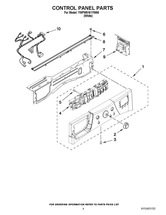 Diagram for YWFW9151YW00
