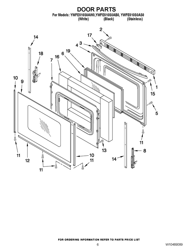 Diagram for YWFE510S0AW0