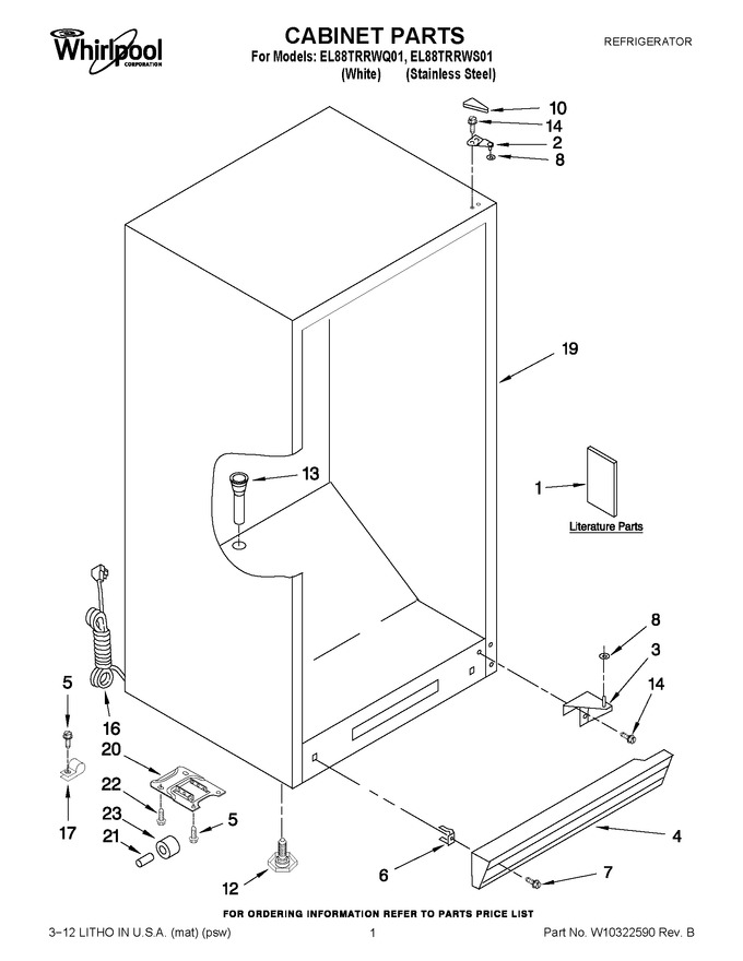 Diagram for EL88TRRWQ01