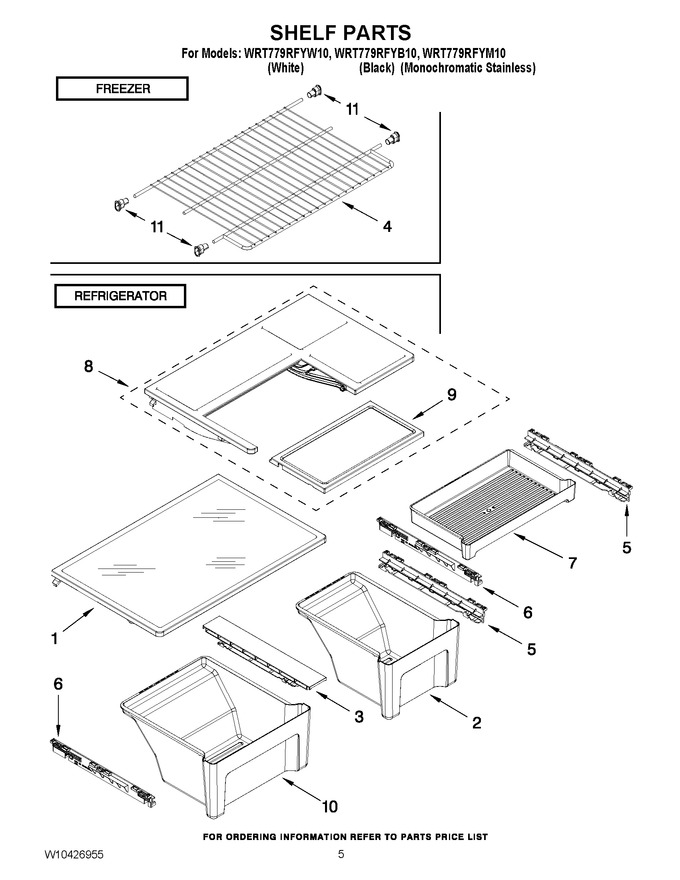 Diagram for WRT779RFYW10