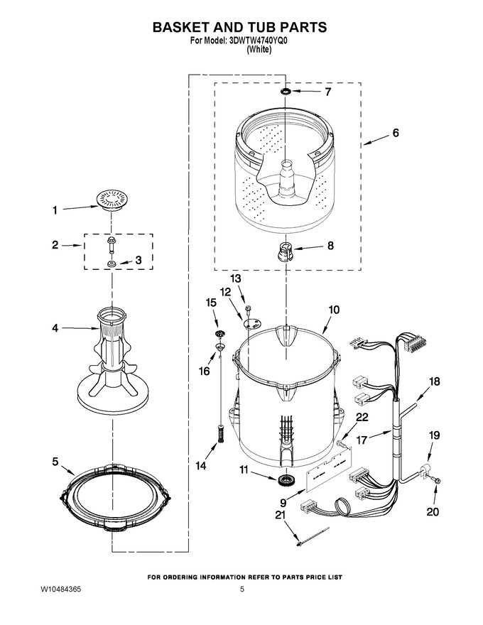 Diagram for 3DWTW4740YQ0