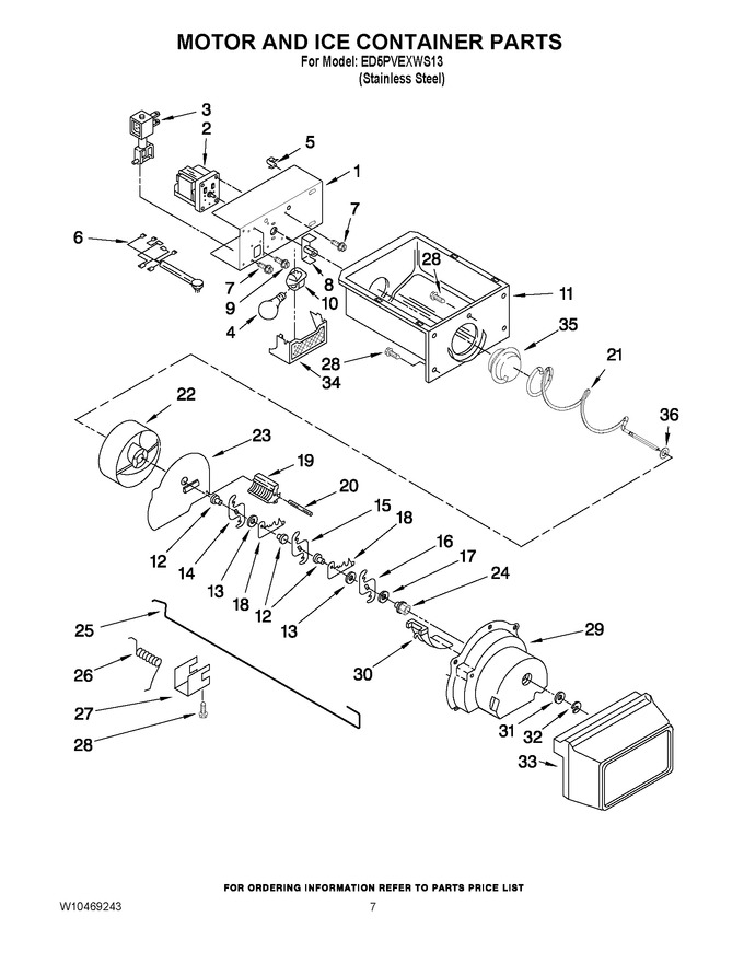 Diagram for ED5PVEXWS13