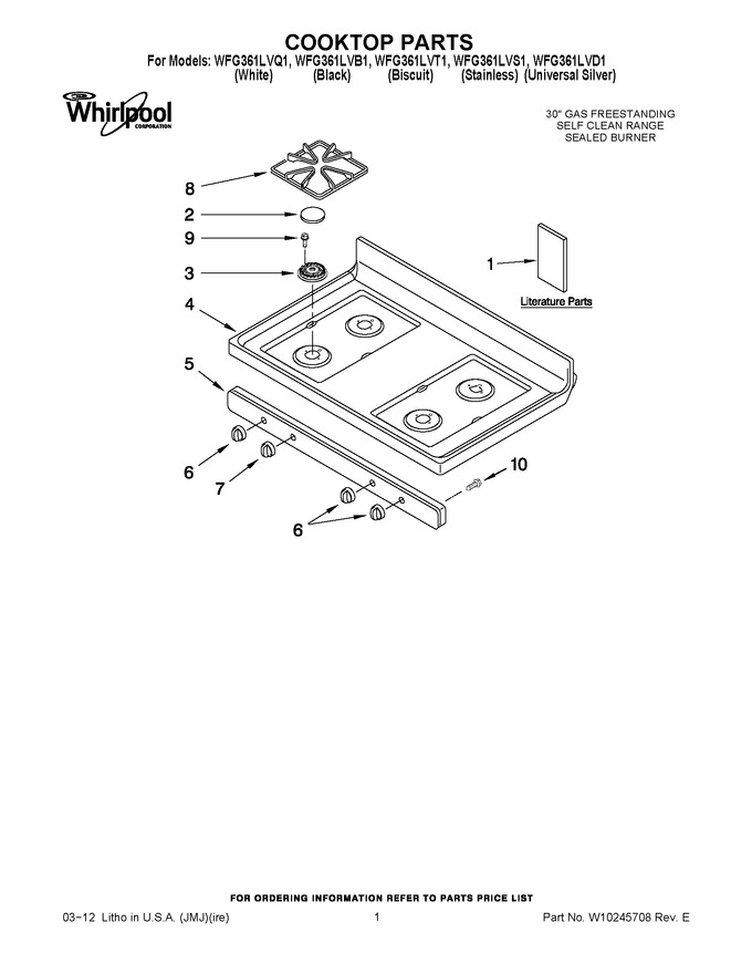Diagram for WFG361LVD1