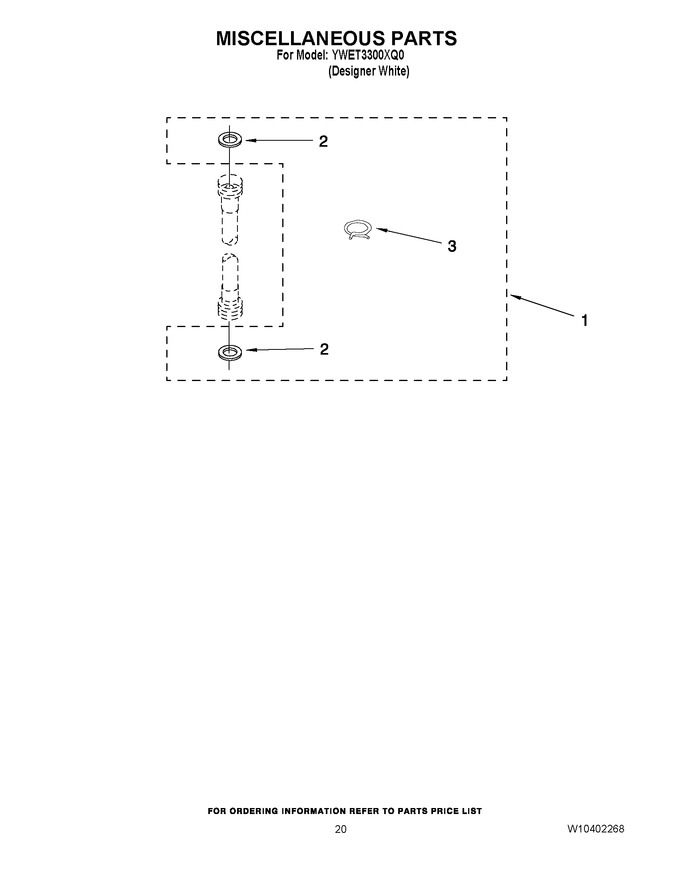 Diagram for YWET3300XQ0