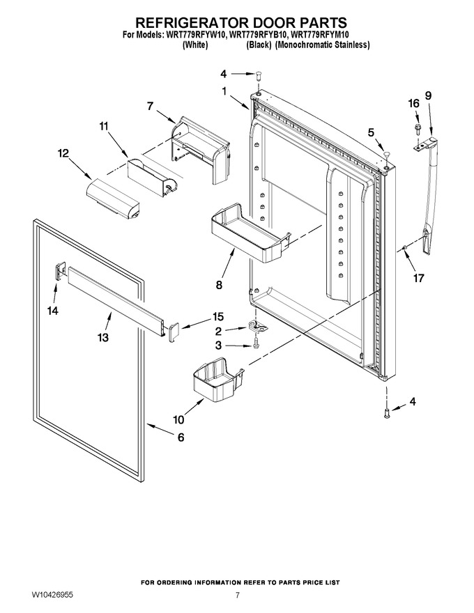 Diagram for WRT779RFYB10