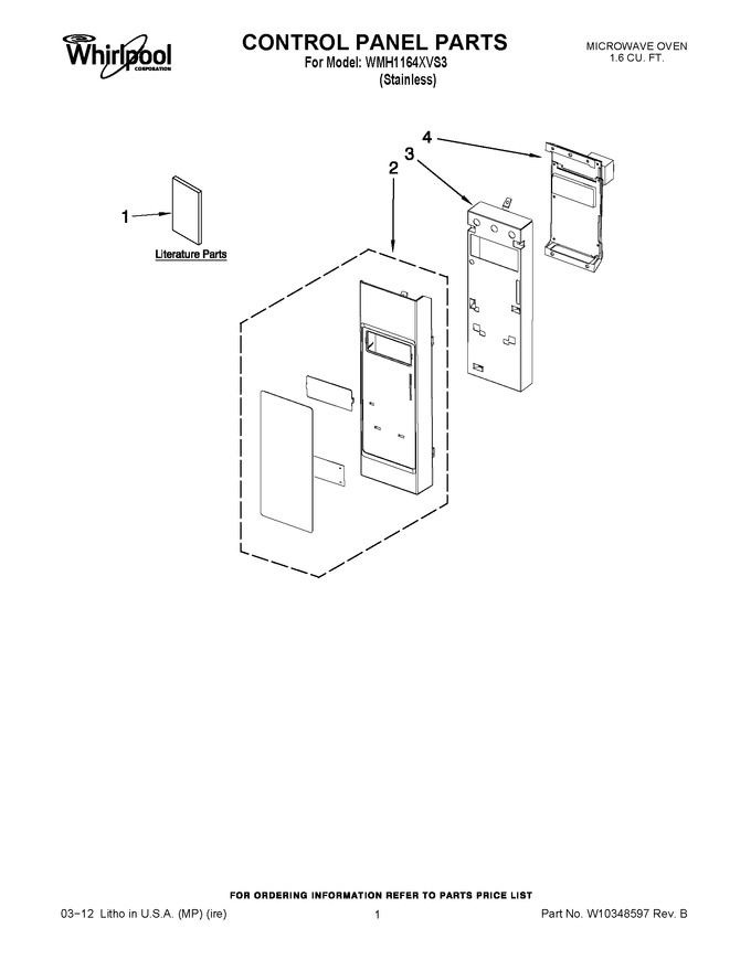 Diagram for WMH1164XVS3