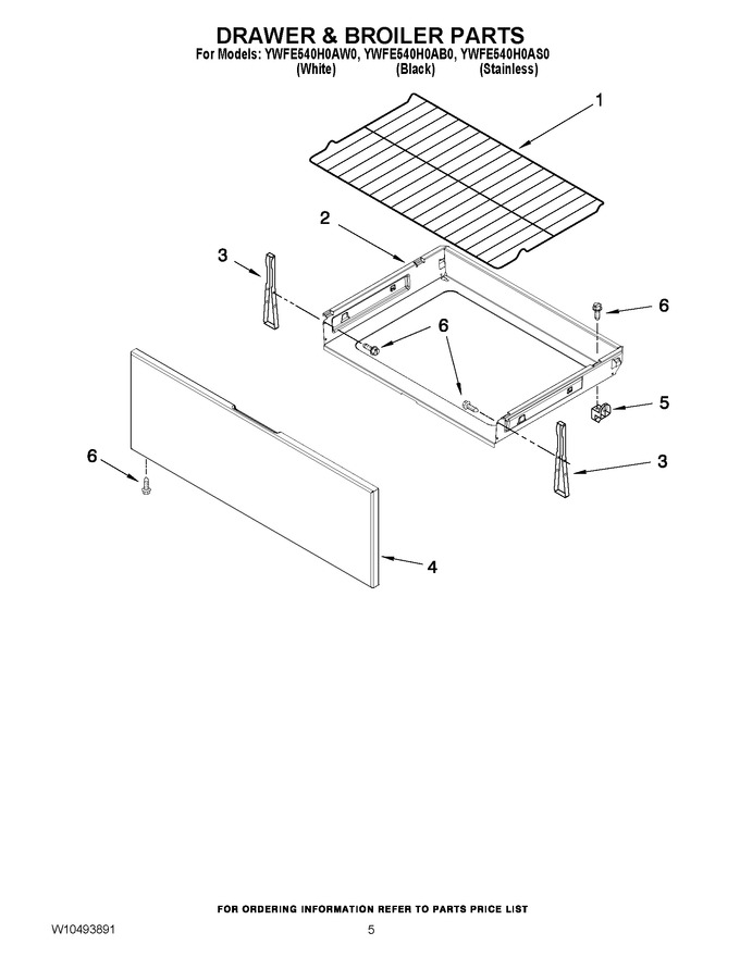 Diagram for YWFE540H0AW0