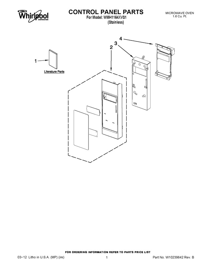 Diagram for WMH1164XVS1