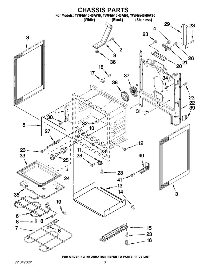 Diagram for YWFE540H0AW0