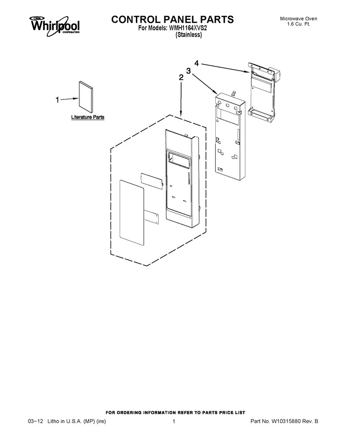 Diagram for WMH1164XVS2