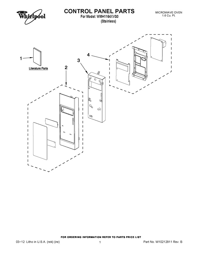 Diagram for WMH1164XVS0