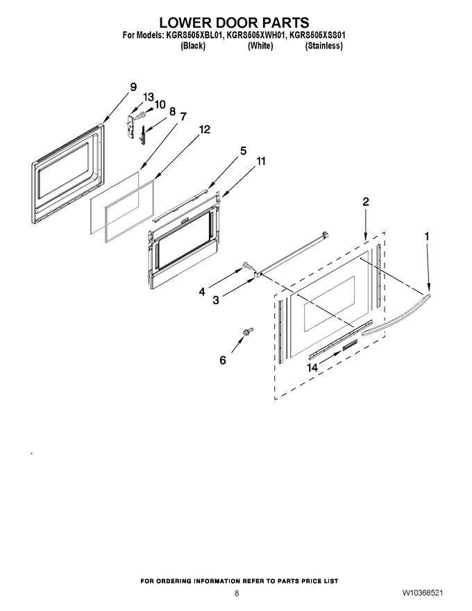 Diagram for KGRS505XBL01