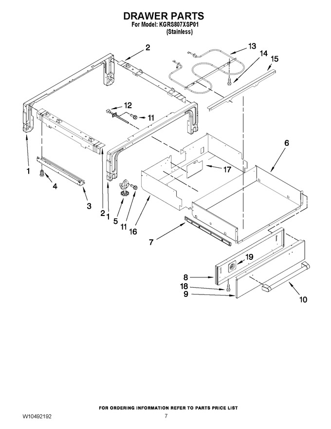 Diagram for KGRS807XSP01