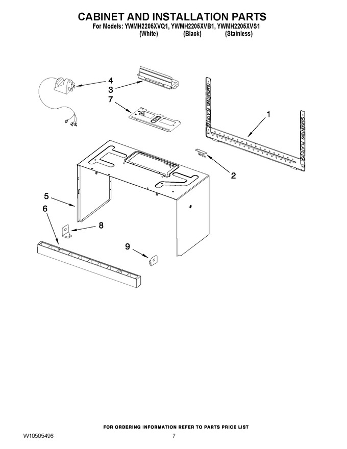 Diagram for YWMH2205XVS1