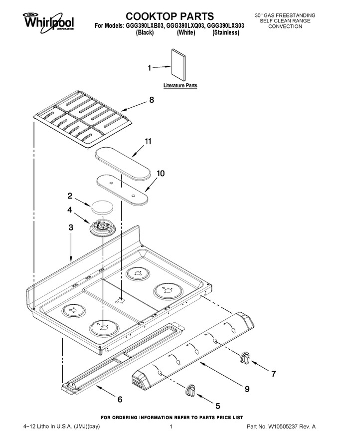 Diagram for GGG390LXS03