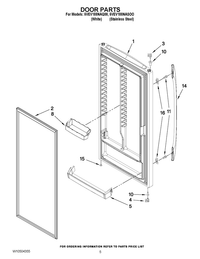 Diagram for 5VEV188NASOO