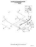 Diagram for 07 - Cooktop Burner Parts