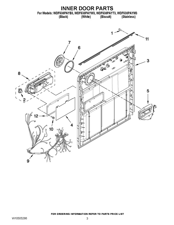 Diagram for WDF530PAYM3