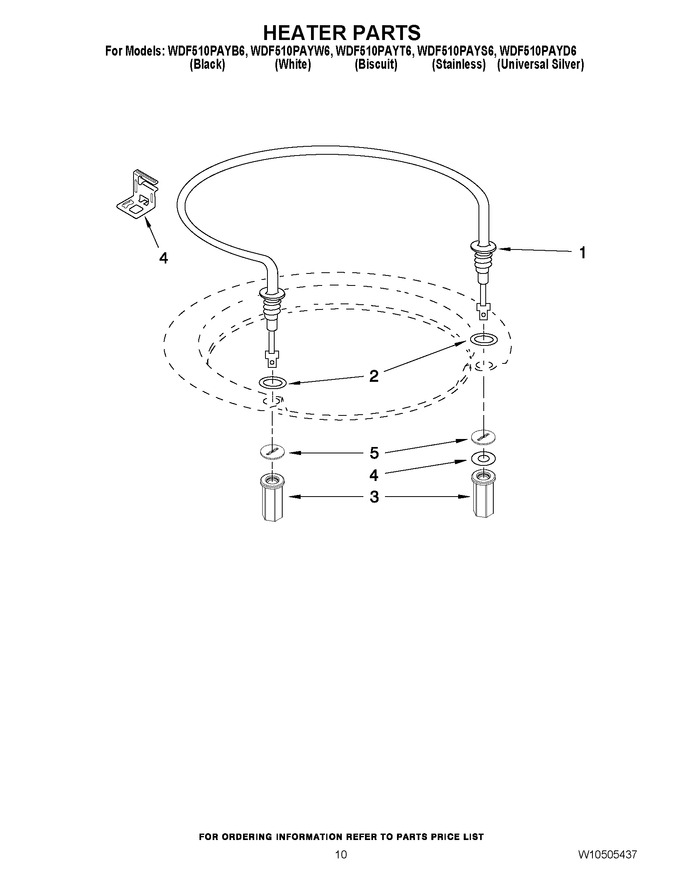 Diagram for WDF510PAYW6