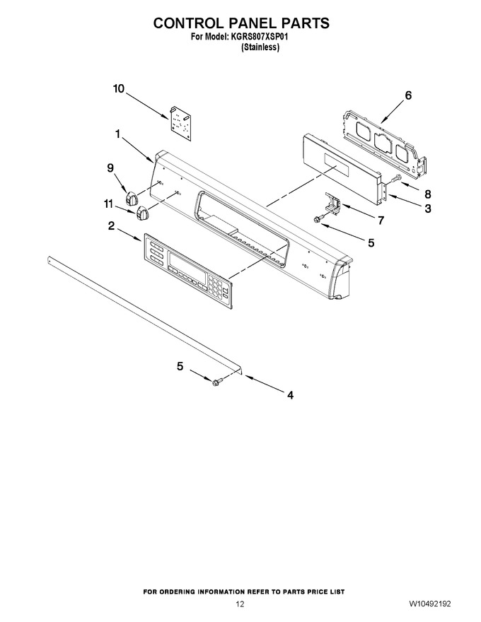 Diagram for KGRS807XSP01