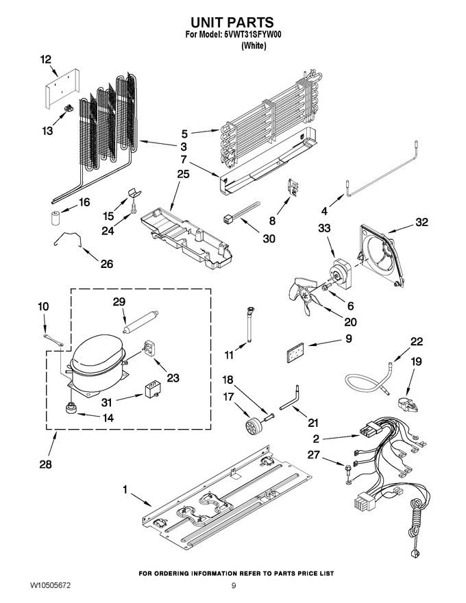 Diagram for 5VWT31SFYW00