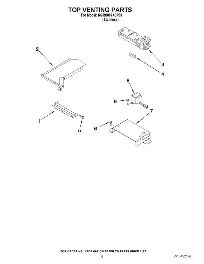 Diagram for KGRS807XSP01