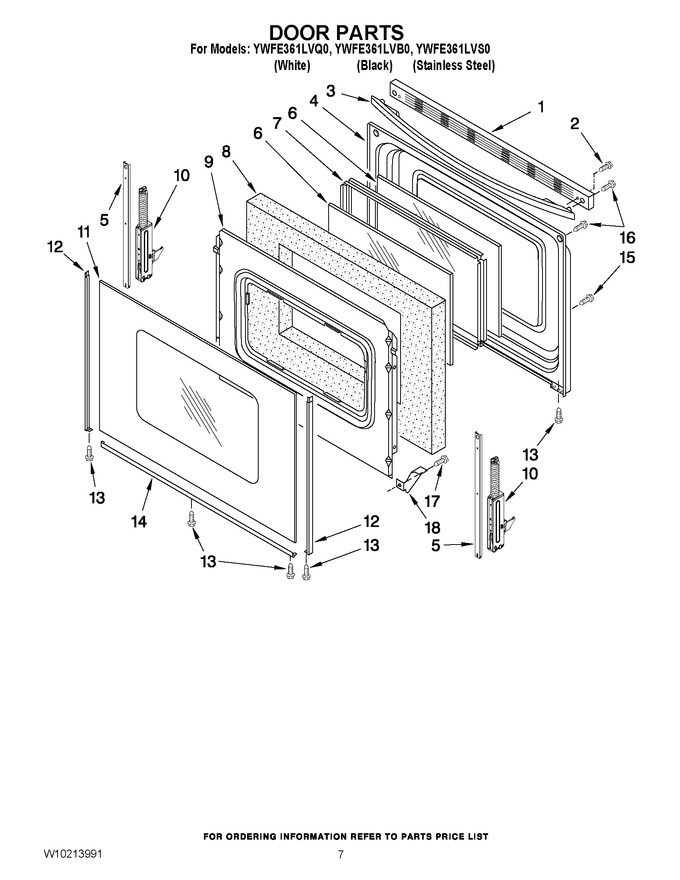 Diagram for YWFE361LVS0