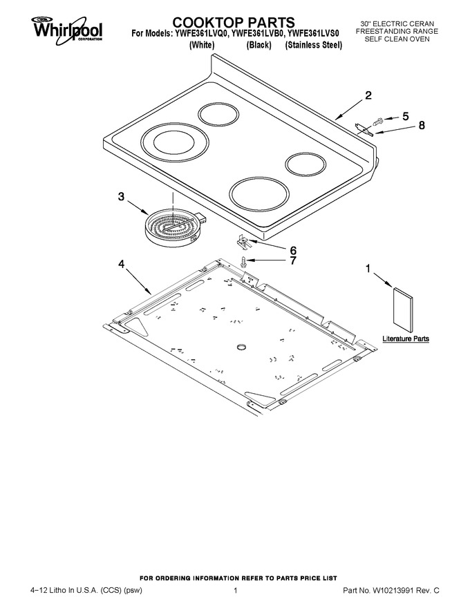 Diagram for YWFE361LVB0