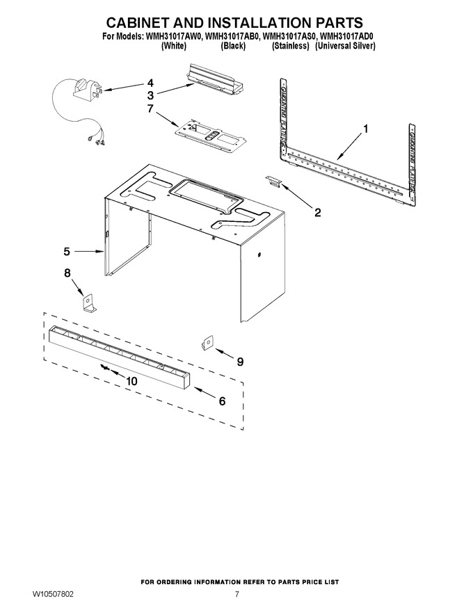 Diagram for WMH31017AS0