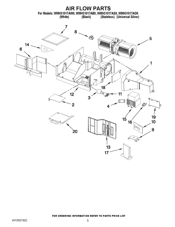 Diagram for WMH31017AD0