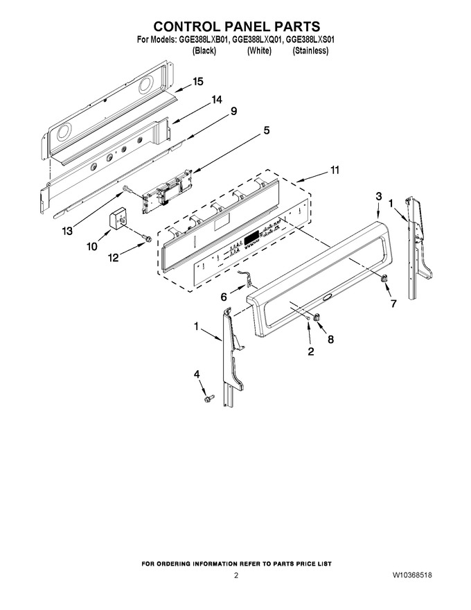 Diagram for GGE388LXQ01