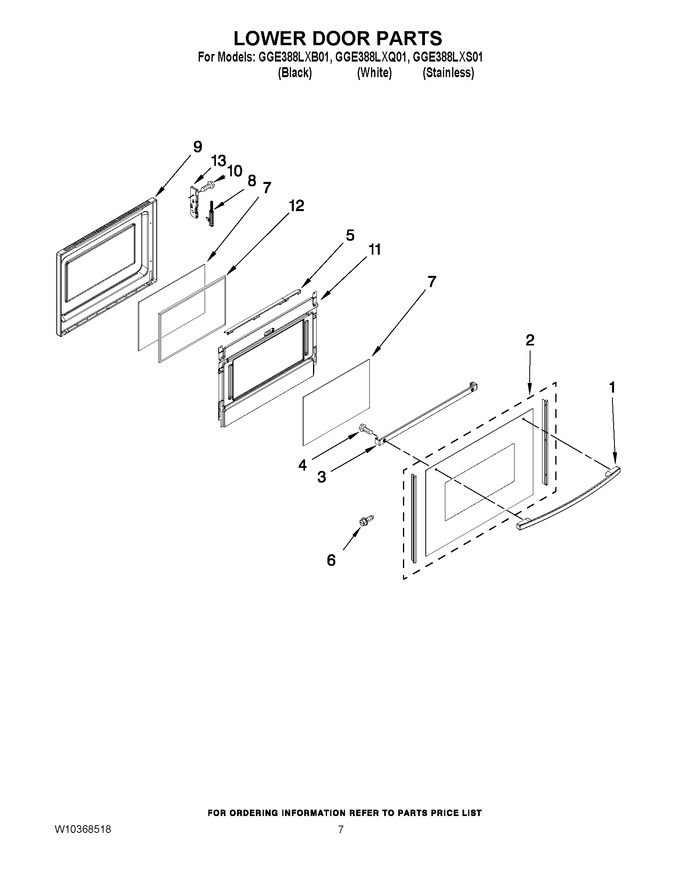 Diagram for GGE388LXB01