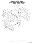 Diagram for 02 - Control Panel Parts