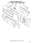 Diagram for 02 - Control Panel Parts