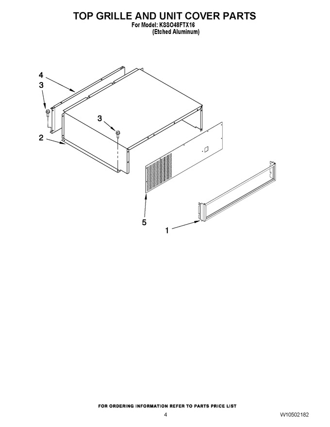 Diagram for KSSO48FTX16