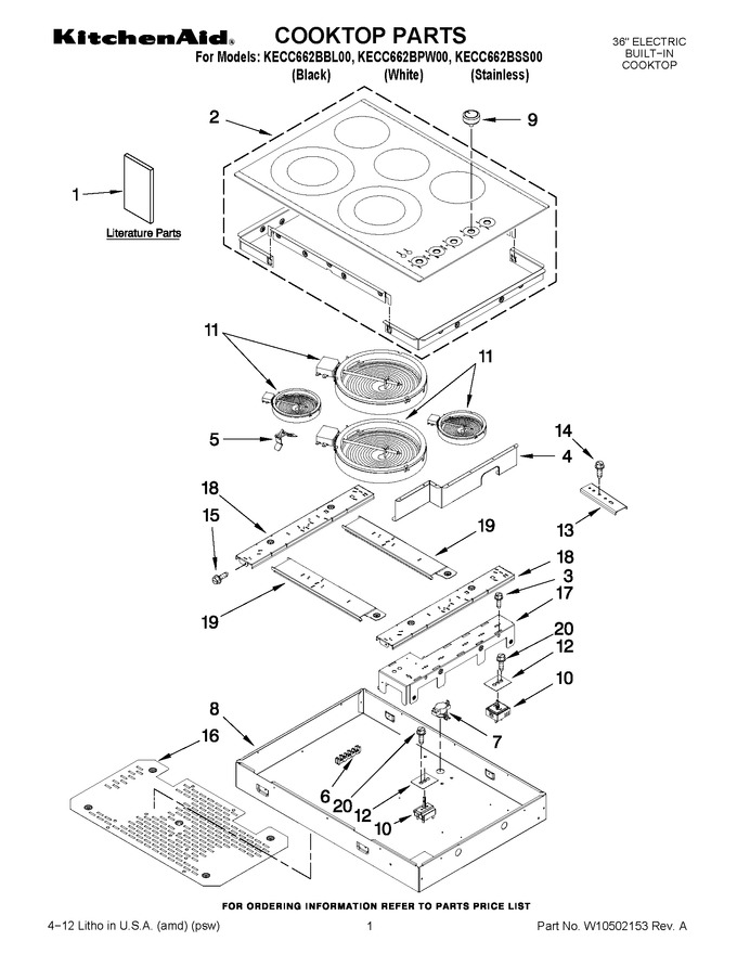 Diagram for KECC662BPW00