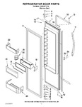 Diagram for 08 - Refrigerator Door Parts
