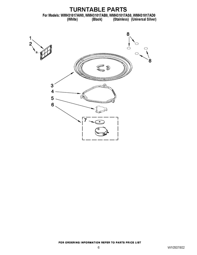 Diagram for WMH31017AS0