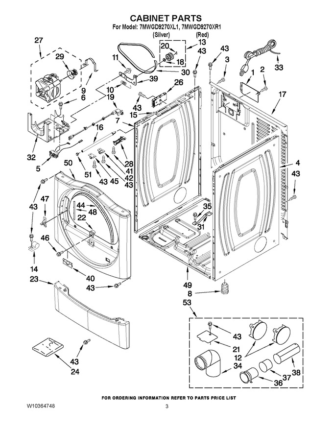 Diagram for 7MWGD9270XL1