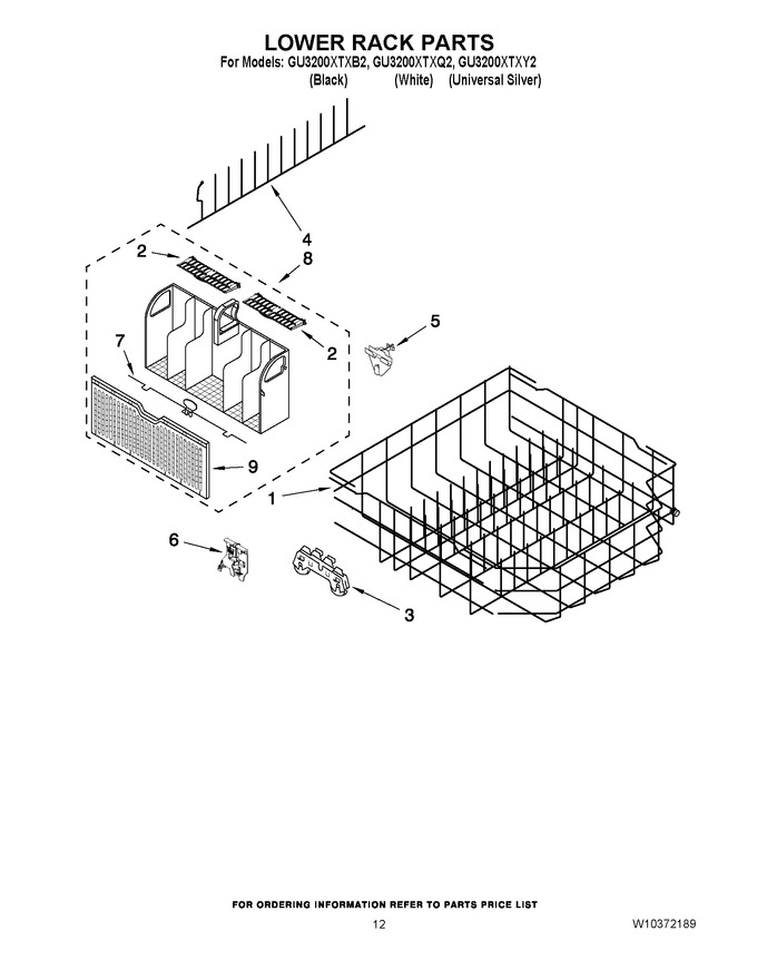 Diagram for GU3200XTXY2