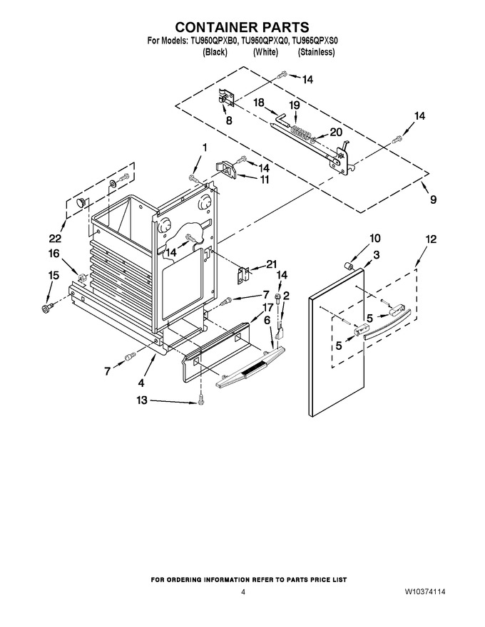 Diagram for TU950QPXB0