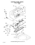 Diagram for 02 - Control Panel Parts